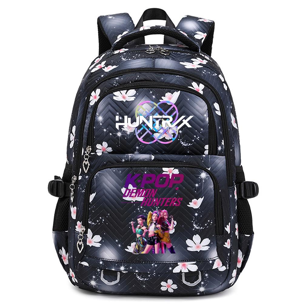Anime K-Pop Printed Backpack Student Teenager for Boy Girl Schoolbag Bookbag Kid Gift Women Large Capacity Travel Bag Mochila Escolar Rucksack
