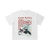 260 GSM Double Yarn 32 Count 100% Cotton Demon Slayer V93 Kokushibo x Tokito Print Unisex Heavy Cotton T Shirt