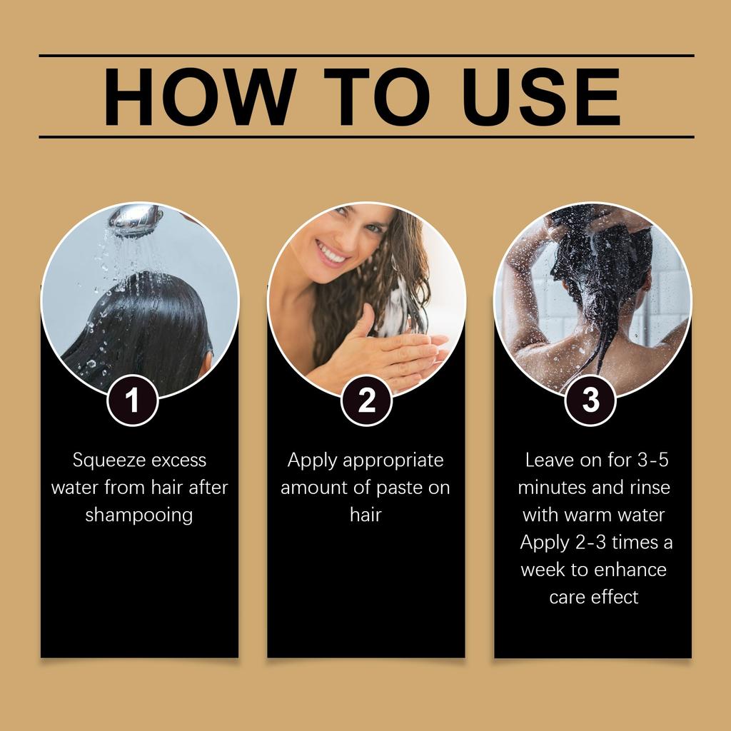 Mildly Moisturizing Care, Moisturizing And Softening Hair Mask To Improve Hair