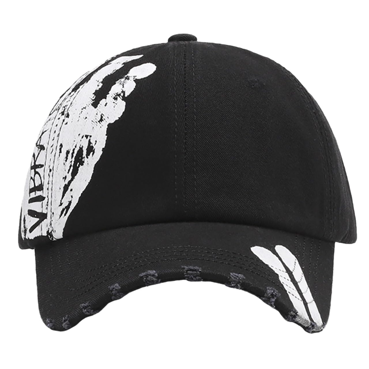 

Street Free CZ965 [White Fang] Cap, Hat, Design, Size, Stylish, Men s, Women s, (Black) чорний