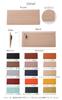EUNICE Long Perfect for Women's Wallet, Ultra-Thin, RFID-Skimming Protection, Traveling! (Orange)
