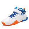 Children's professional basketball training 2025 new middle-aged and older children's Velcro basketball shoes shock-absorbing boys' sneakers