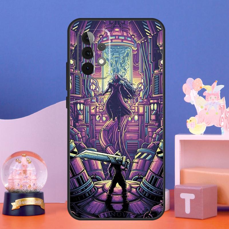Final Fantasy VII Case For Samsung Galaxy A14 A24 A34 A54 A15 A25 A12 A22 A32 A52 A51 A71 A13 A33 A53 Cover
