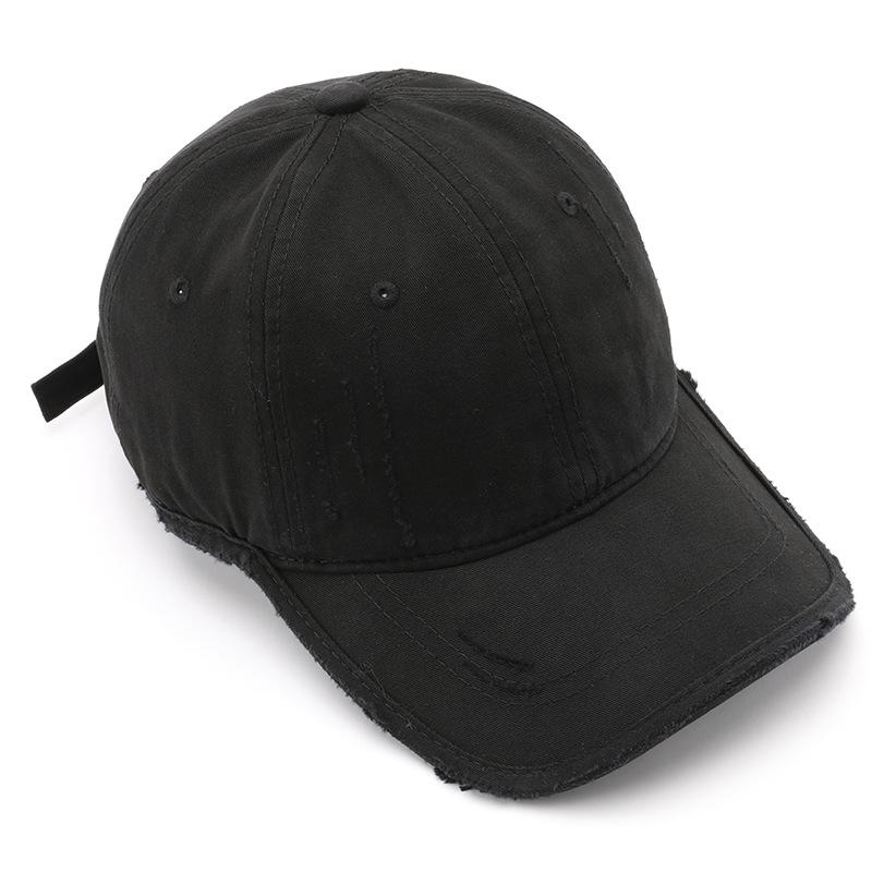 Retro Women's Spring and Autumn Solid Color Light Board Cap Outdoor Sports Men's Travel Sunscreen Shading Baseball Cap