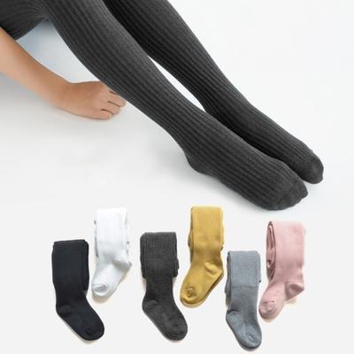 Weiche Baby-Leggings Einfarbige Kinder-Strumpfhosen Niedliche Gestrickte Socken Kinderbekleidung