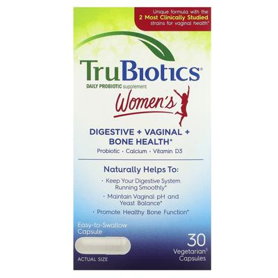 Women's Digestive + Vaginal + Bone Health, 30 Veggie Capsules