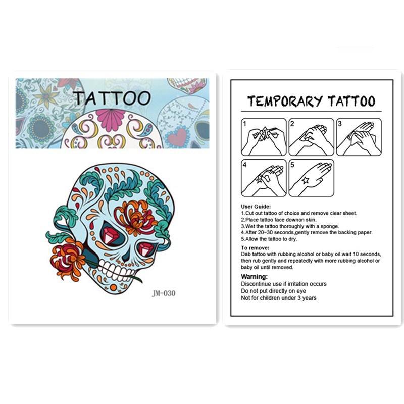 5Pcs Waterproof Sweat Cartoon Egg Child Cute Rabbit Egg Tattoo DIY Sticker Easter Tattoo Sticker Decoration