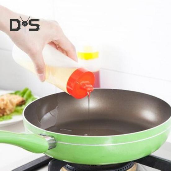 300 ml trvanlivá láhev na omáčku Potravinářské praktické 4 otvory Dávkovač na salátovou zálivku