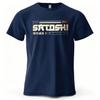 Satoshi And Crypto Printed Unisexs Tshirt Oversized Tech Theme Outfits Graphic Tees For Unisex Tops Tees Streetwear