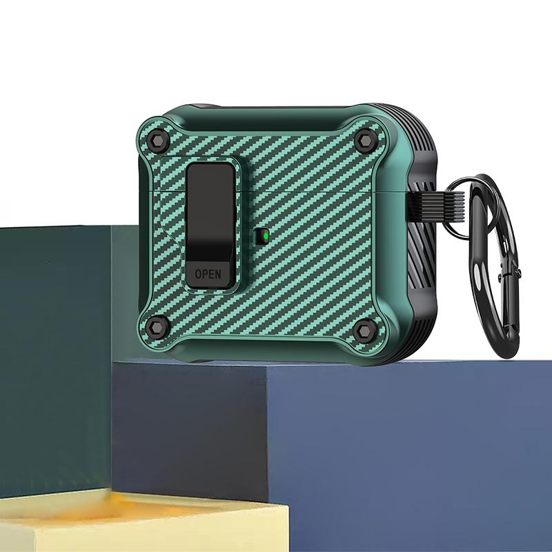 Security Lock Cover for AirPods Pro 2 3 Case for AirPods Pro2 Pro 2nd Gen Case Shockproof Cover Air Pods Pro Airpods3 Funda