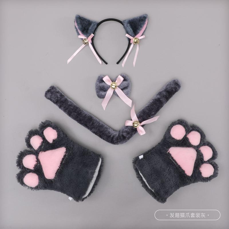 A Cute Faceu Plush Cosplay Show Prop Cat Paw Cat Paw Gloves