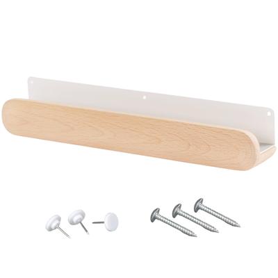 [Natural Zelkova Wood] Inoriba Shinto Amulet Holder (Push Pins and Screws Included) - Charm Stand, Holds Hamaya Arrows, Simple Wall-Mounted Shinto