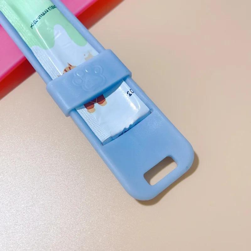 1ks Nové krmítko na proužky pro kočky Odšťavňovač na proužky pro kočky Žádné špinavé ruce Kaše s masem pro kočky Svačiny Krmivo pro kočky Lopatka pro domácí mazlíčky