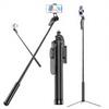 C11 1880mm Aluminum Alloy Selfie Stick Tripod, 360° Rotating Handle, Multi-Functional for Vlog