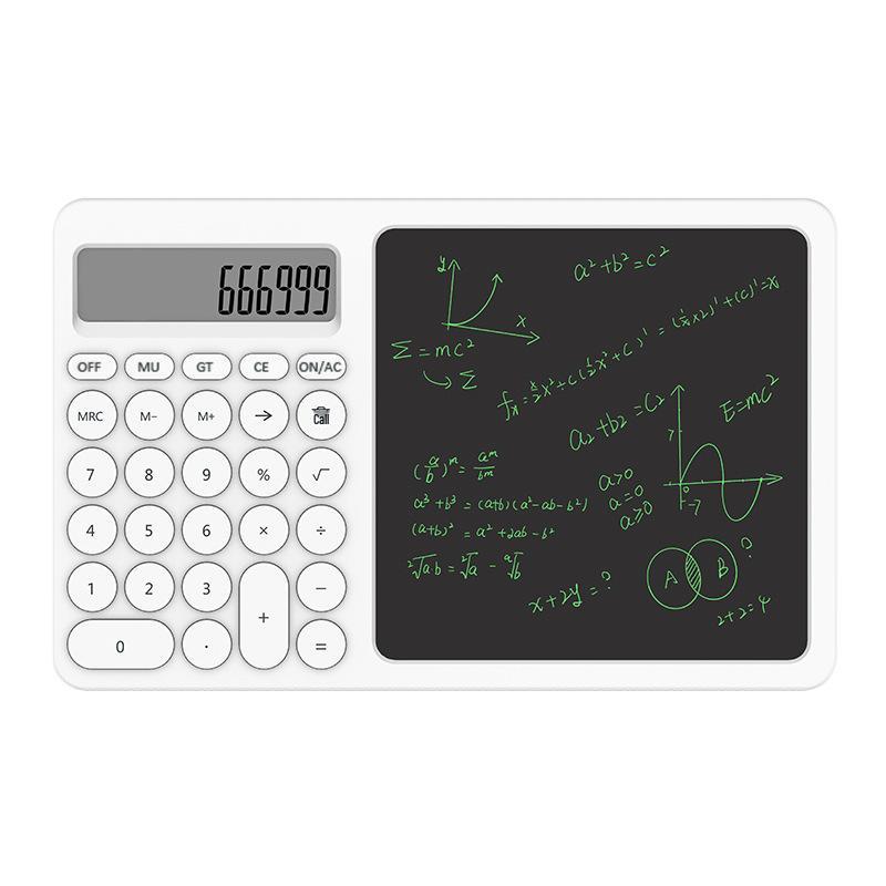 Multifunctional Large Screen Calculator with Handwriting Board for Finance, Office Notes, and Drawing