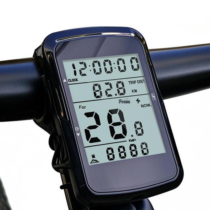 1 Set Bicycle Computer Gps Speedometer Usb Charging Gps Bike Speedometer Waterproof Wireless 2.4 Inch Bike Odometer Most advanced