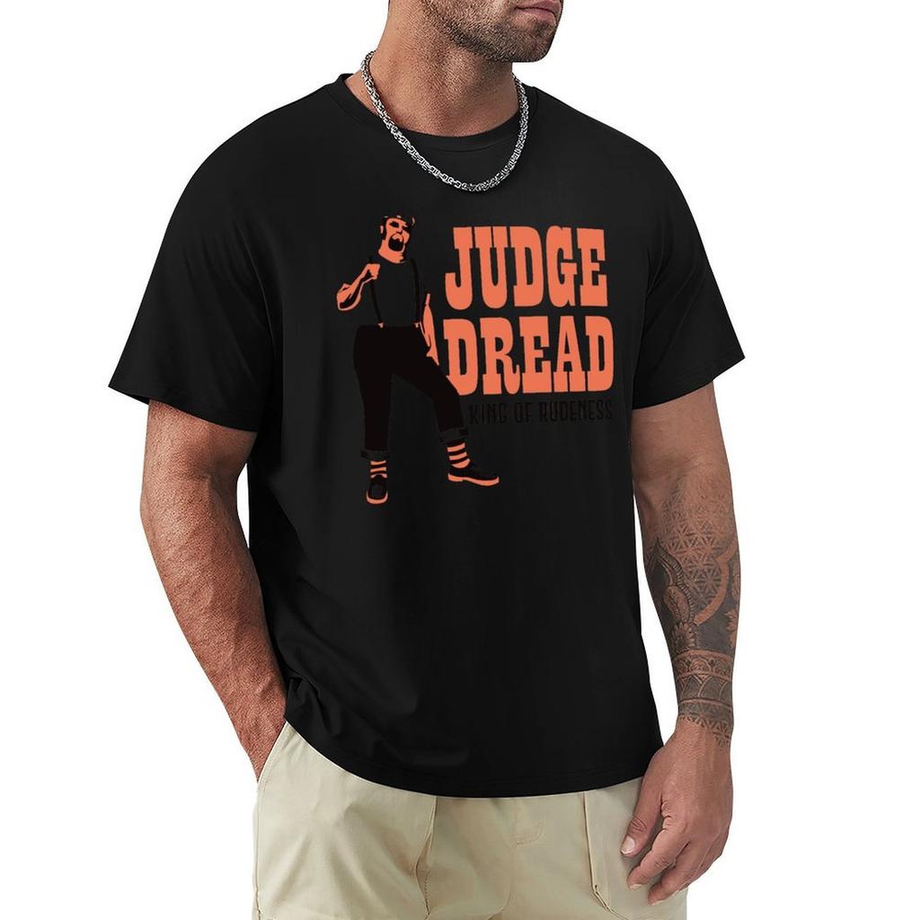 Judge Dread King Of Rudeness T-Shirt Basic Comfort Fit T-Shirt for Men