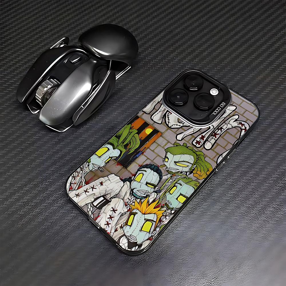 

K-Korn Rock Band Phone Case For iPhone 16e 16 15 14 13 12 11 mini Pro Max X XR XSMAX 8 7 Plus Anti Fall Matte Back Cover iPhone 7(8) Plus