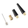 4 STÜCKE 1 Satz Basketball Nadel Düse Adapter Kit Ball Aufblaspumpe Nadel FV Adapter Kit Reifen Aufblas-Kit