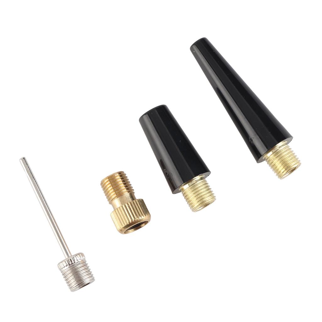 4PCS 1 Set Basketball Needle Nozzle Adapter Kit Ball Inflation Pump Needle FV Adapter Kit Tire Inflating Kit