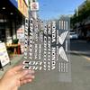 For HONDA CBR 18 Colors Waterproof Reflective Motorbike Stickers Easy Peel Removable Decals for Motorcycle Car