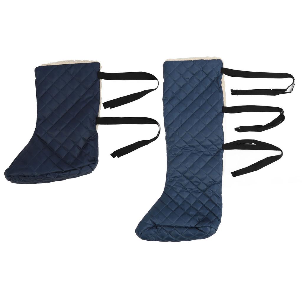 Warm Leg Cast Sleeve Washable Soft Elastic Leg Foot Cast Sock Protector with Adjustable Strap