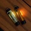 Tactical Mini Flashlight Keychain 5050 LED W/ Magnetic Tail Cap Clip On Cap Light Portable EDC for Blackout Hiking