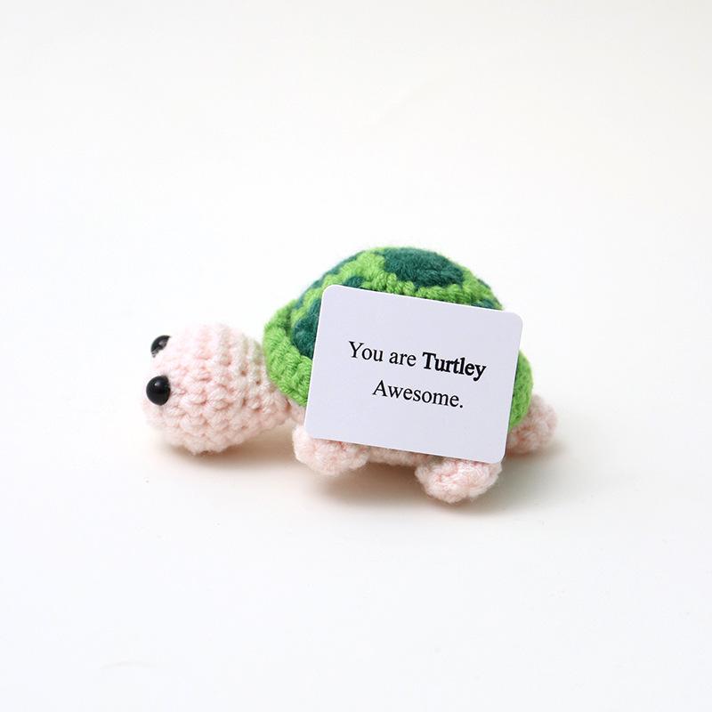 Crochet Ornament Finished Positive Crochet Animals Sloth Chicken Desk Accessories Home Office Decoration Home Decor