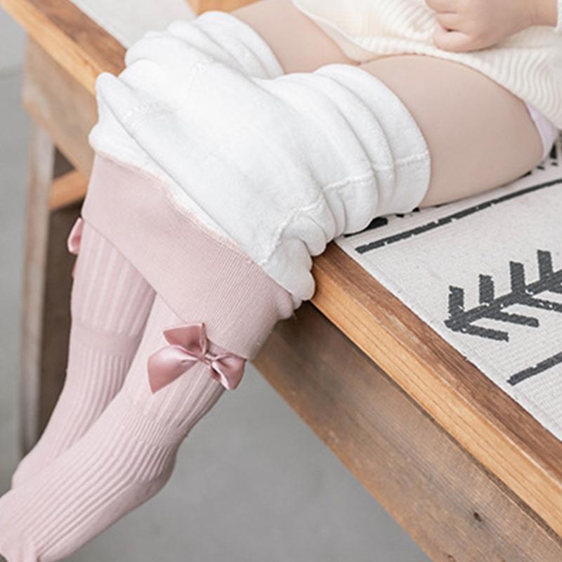 Girls Stretchy Tights Pantyhose Winter Leggings Kids Leg Warmer Child Autumn Leggings Thick Velvet Fleece Lined Leggings