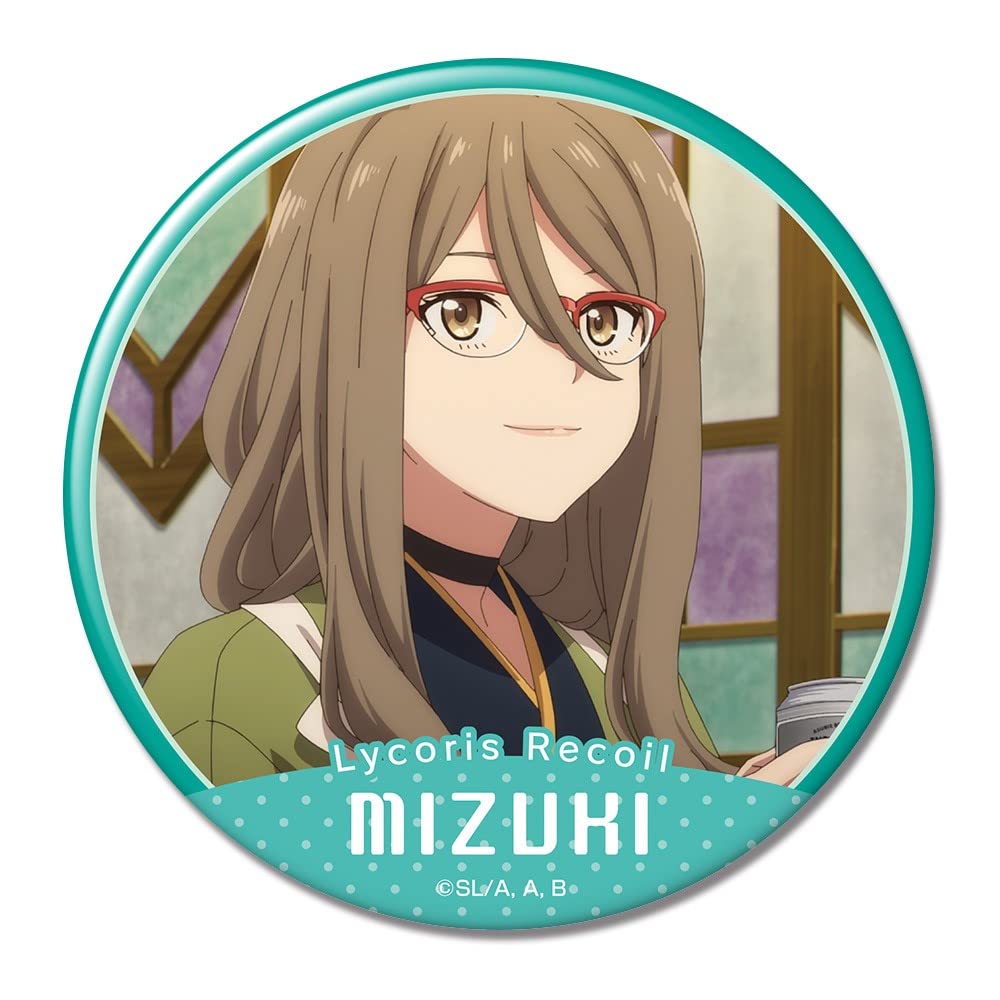 Licorice Recoil Can Badge Mizuki Nakahara KBAN-L001-m20