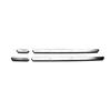 For Suzuki Spacia  MK54S MK94S 2024 2025 ABS Chrome Front Grille Accent Cover Lower Mesh Trim Molding Styling Bezel