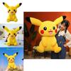 Großes gelbes Pikachu Plüschtier Weiches und kuscheliges Stofftier für Kinder Ideales Geburtstagsgeschenk