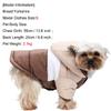 Hoodie Pet Dog Clothes For Small Medium Dogs Cats Winter Windproof Puppy Jacket Warm Fleece Cat Coat Yorkshire Bulldog Clothing