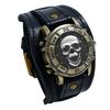 Men's Watch Skull Antique Bracelet Rock Punk Skull Leather Strap Waterproof Analog Quartz Watch Gothic Accessory - Birthday Christmas Valentine's