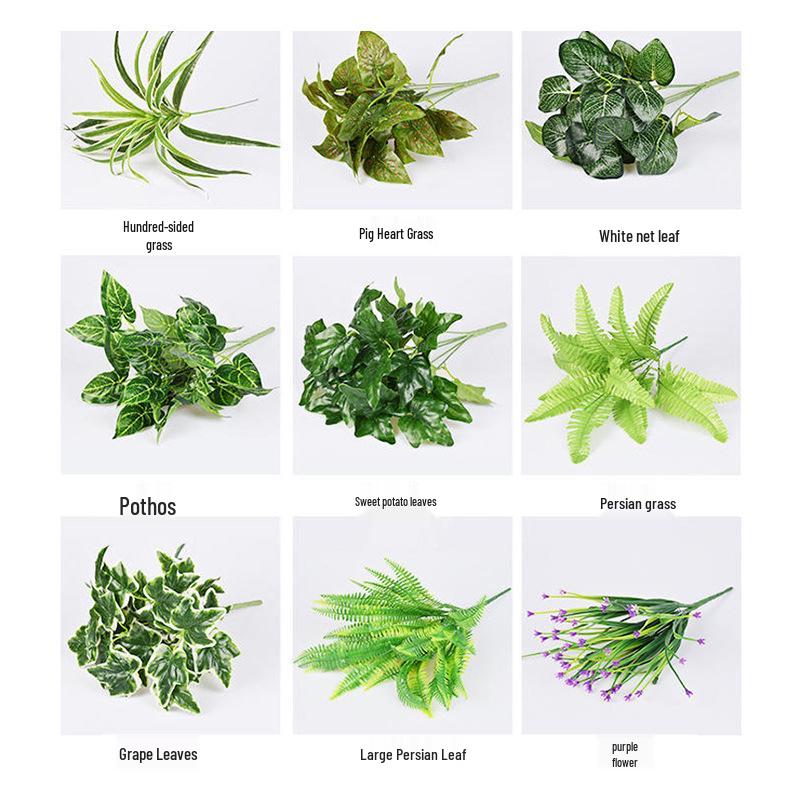 Artificial Eucalyptus Plant Wall Decoration - Milan Style