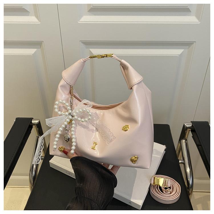 Rivet summer  new trendy fashion crossbody texture crossbody shoulder handbag woman