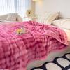 Soft Coral Fleece Blanket Nap Leisure Throw Blanket Air Conditioning Blanket Home Blanket Holiday Gift