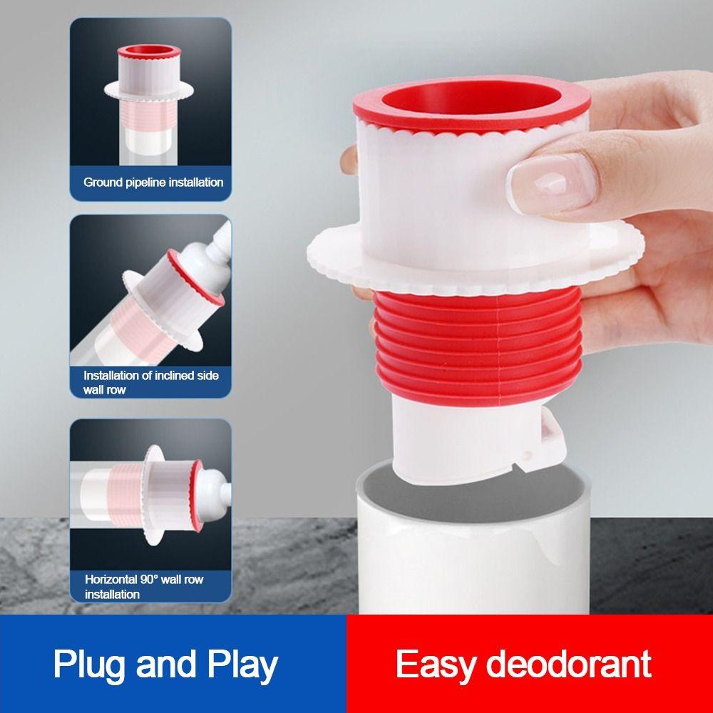 Anti Odor Floor Drain Device Insect Proof Washbasin Drain Cover  Bathroom Washing Machine Supplies