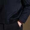Antonio Men's Stand-Collar Silk Cashmere Wool Blend Jacket