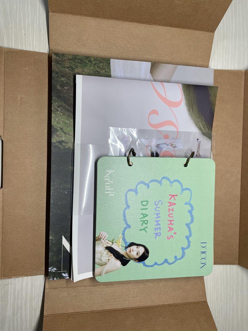 

[Б/У] LE SSERAFIM KAZUHA D/icon BOX