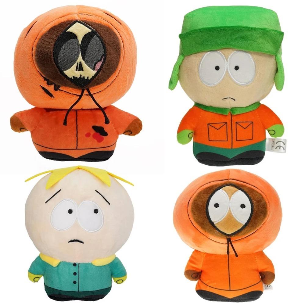 2025 Anime Cartoon South Park Character Cartman Stan Butters Plush Doll Boy Kid Stuffed Toy For Children Christmas Gifts Pillow