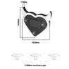 Car Window Devil Heart Light LED Ambient Mood Lamp Solar USB Rechargeable Atmosphere Neon Lights Exterior Interior Decoration