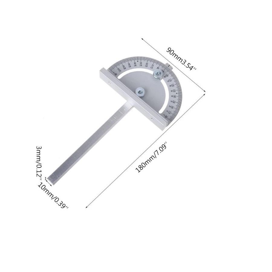 Protractor Angle Ruler Circular Caliper Gauge Metal Angle Finder