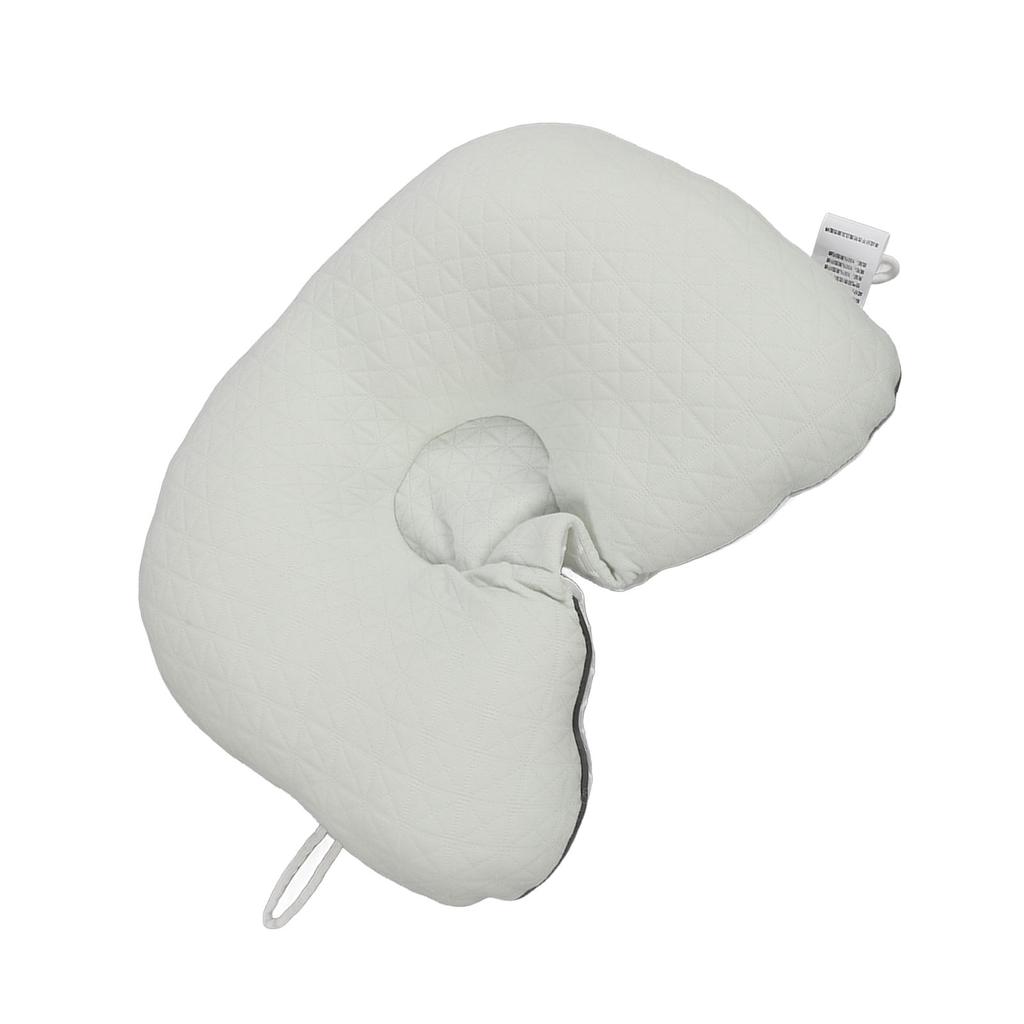 Baby Head Pillow U Shaped Soft Cozy Breathable Infant Neck Pillow with Drawstring for Home Travel
