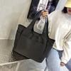 Chic Oxford Fabric Tote Bag for Women - Spacious & Stylish with Multiple Pockets, Perfect for Travel & Everyday Use