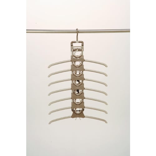 Twin Mall Laundry Drying Rack, Aluminum, Stretchable, 7-Row Gar, TA-7
