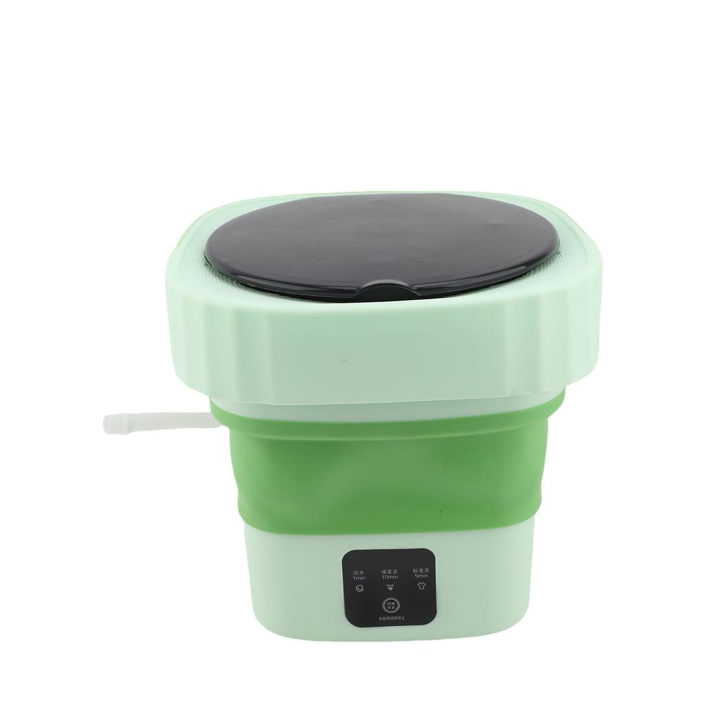Portable Washing Machine 6L Mini Washer Foldable Washing Machine with Spin Basket for Underwear Small Clothes Apartment
