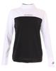 Golf Mock Neck Shirt x BLACK 1 [New Balance] Long-Sleeve (Mesh Reverse, Moisture-Wicking) / Women's / 012-6267503 030_WHITE [M]