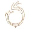 3-teiliges Vintage & Minimalistisches Strass-Armband-Set Perfekt für Alltag und Armband-Set