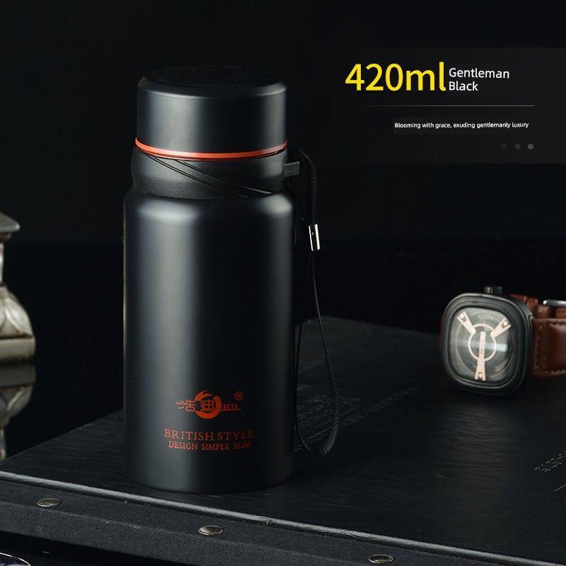 Smart 304 Stainless Steel Large Capacity Vacuum Cup for Male and Female Students Indoor Outdoor Portable Business Tea Making Water Cup